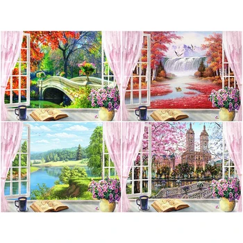 

Diamond Painting Landscape Picture Rhinestone Diamond Embroidery Sale Scenery Full Round Drill Handmade Hobby a1355