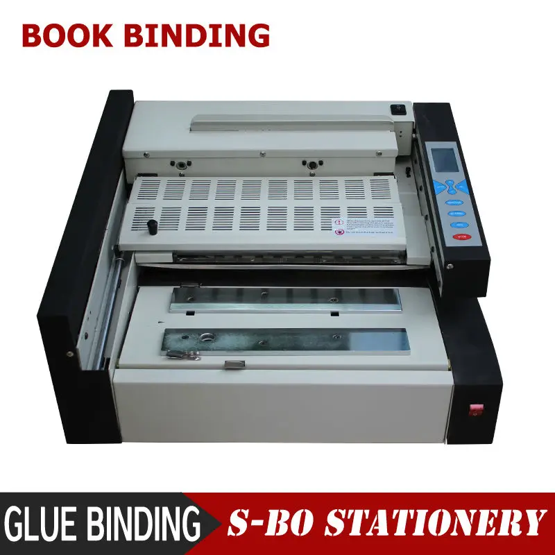Glue binding machine book binding machine leather book bindingin