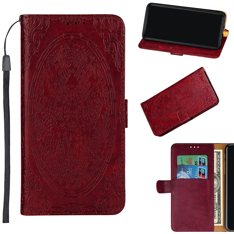 

For Huawei P smart FIG L21 L22 LX1 LX2 LX3 LA1 FIG-L21 FIG-L22 FIG-LX1 FIG-LX2 2018 5.6" Flip soft leather case phone bag