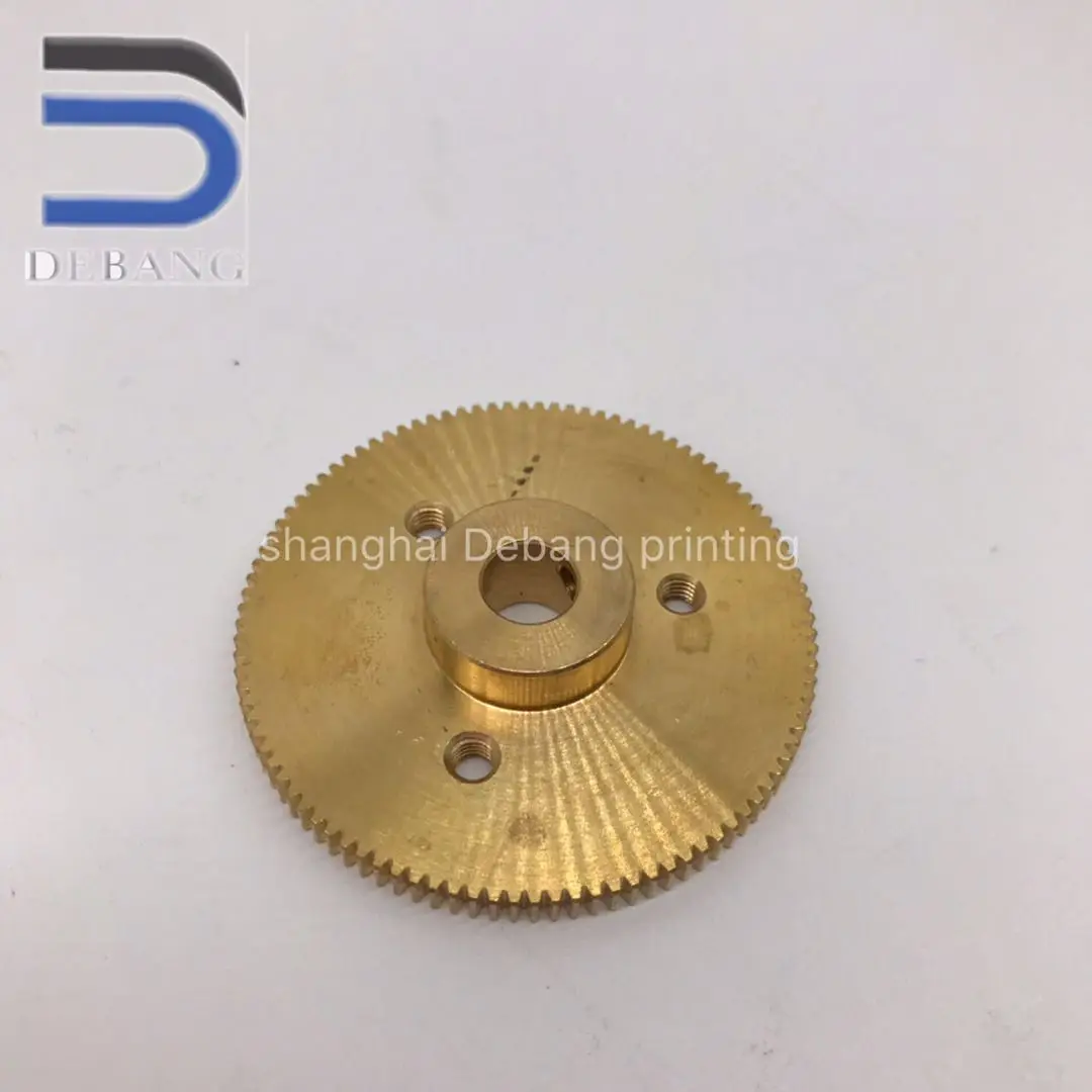 

4 pieces a lot c5.072.263 HD SM102 CD102 Spur Gear Copper Gear for Motor 61.144.1141 Gear Replacement For HD Offset Spare Parts