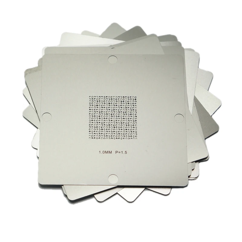 90x90MM BGA Reballing Stencil XBOX360 Chip Stazione Di Saldatura Stencil CPU CSP - Foto 8