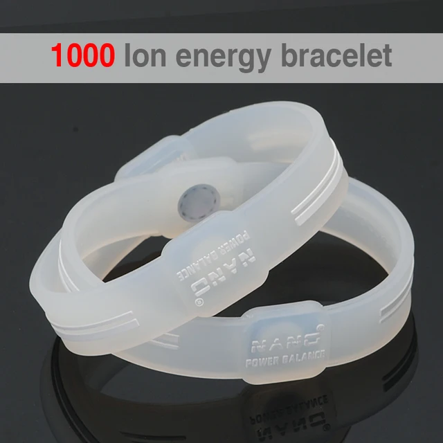 Buy Power Energy Hologram Transparent Bracelets