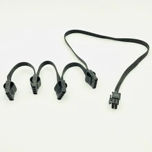 4Pin 6Pin Masculino 1 para 4x PCI-e Molex Cabo de Alimentação Porto Multiplicador para CORSÁRIO Série RMx RM1000x RM850x RM750X RM650x RM550x