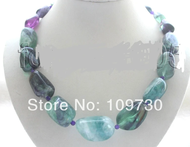 

Jewelry 002391 Natural 36mm Baroque Multicolor Agate Necklace
