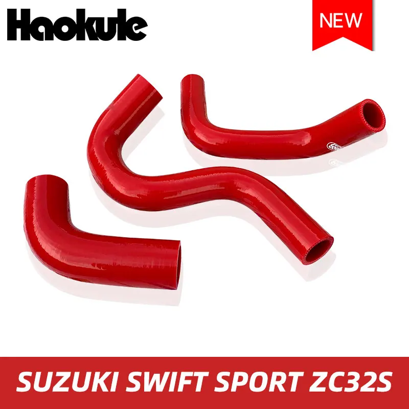 Производительность силиконовый радиатор силиконовый шланг наборы для SUZUKI SWIFT SPORT ZC32S синий и красный 3 шт