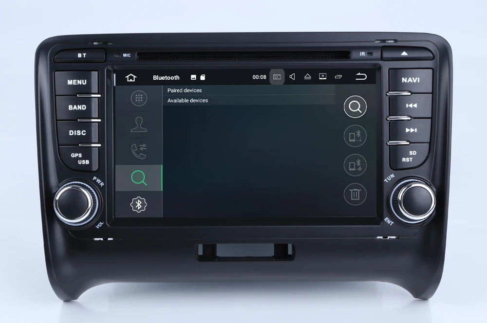 Best HIRIOT Android 7.1 Car DVD GPS Player Vehicle Sat Navi For AUDI TT Radio Bluetooth Mirrorlink  Wifi/4G 16G Rom+2G RAM DAB+ USB 4