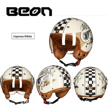 

2019 New Eur ECE Certification Netherlands band Retro Motorcycle Helmet Prince Motorbike Helmets Safety cap of ABS PC lens visor
