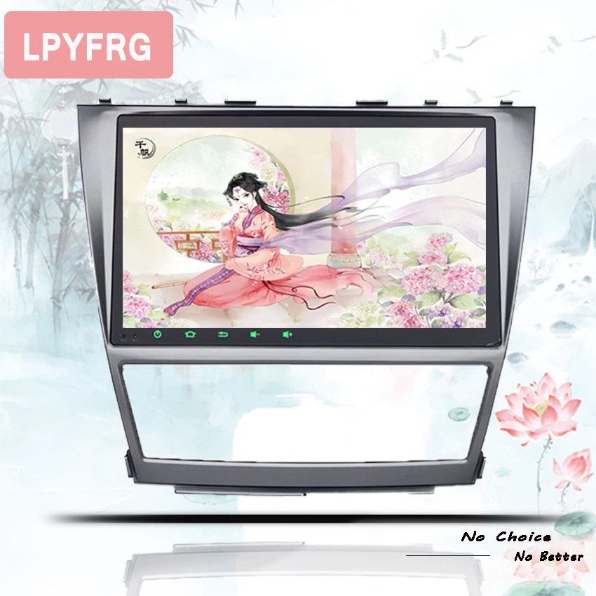 Excellent 10.1" Android 9.0 Car DVD GPS For TOYOTA CAMRY AURION 2006-2011 with 2 din dvd car stereo gps navigation map navitel camry dvd 2