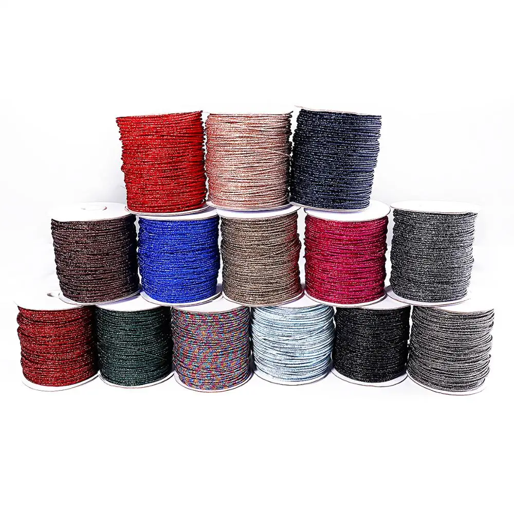 

5M 2mm Soft Aluminium Wire Wrapped Metal Thread for Earring Necklace Hair Ornaments DIY Jewelry Craft Arts Crafts Sewing Thread
