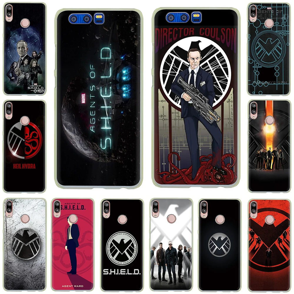 

Marvel's Agents of shield S.H.I.E.L.D Hard Phone Cover Case For Huawei P8 9 10 20 30 Lite P10 Plus P20 30 Pro