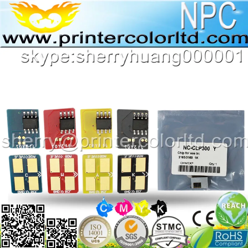 

Compatible chips for Xerox phaser 6110 toner chips , phaser 6110 toner reset chip 106R01274 106R01271 106R01272 106R01273 2k