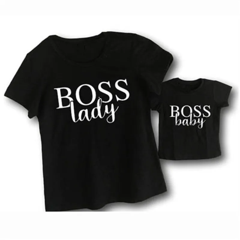 2018 Family Mother and Daughter T-shirt Tops Matching Family Tee Tops Blouse