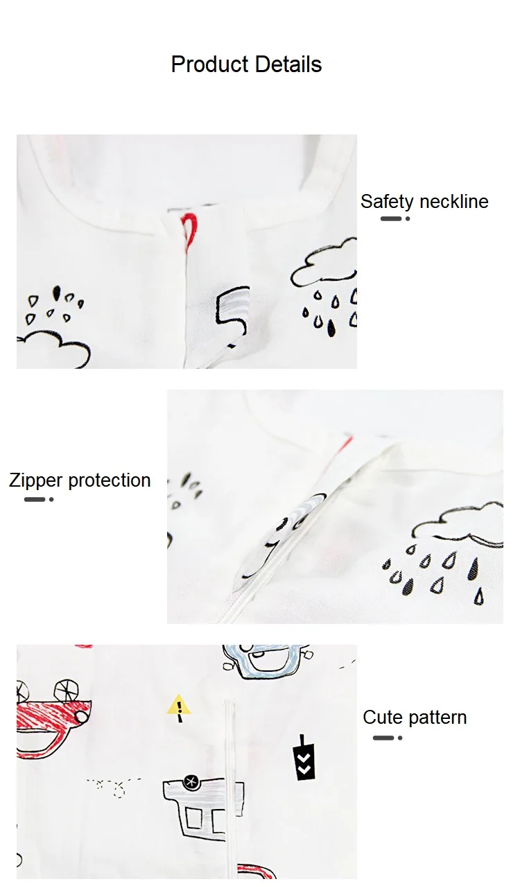 Спальный мешок для малышей; муслиновый хлопковый Летний спальный мешок для малышей с героями мультфильмов; мягкая детская пижама; Детский комбинезон; Slaapzak