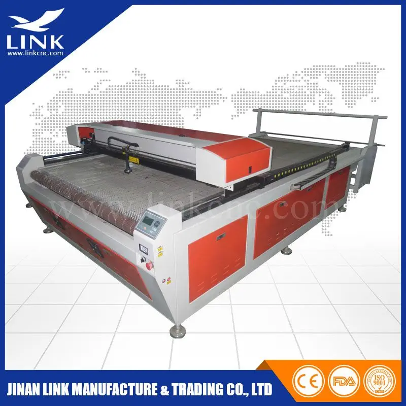 LINK automatic fabric laser cutting machine for sofa garment/laser
