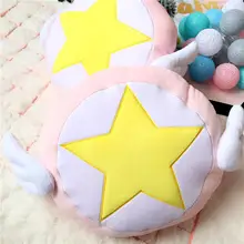 Аниме карты Captor Sakura Star Wings мультфильм Kawaii Подушка Мягкая Детская Популярный плюшевый рисунок прекрасная кукла 30 см