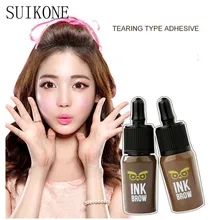 Бренд SUIKONE Тушь для бровей оттенок длительный Отшелушивающий Натуральный гель для бровей Крем Водонепроницаемый Профессиональный краситель макияж