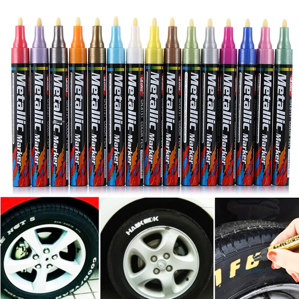 New Permanent Tyre Paint Pen Car Motorcycle Bike Creative Marker