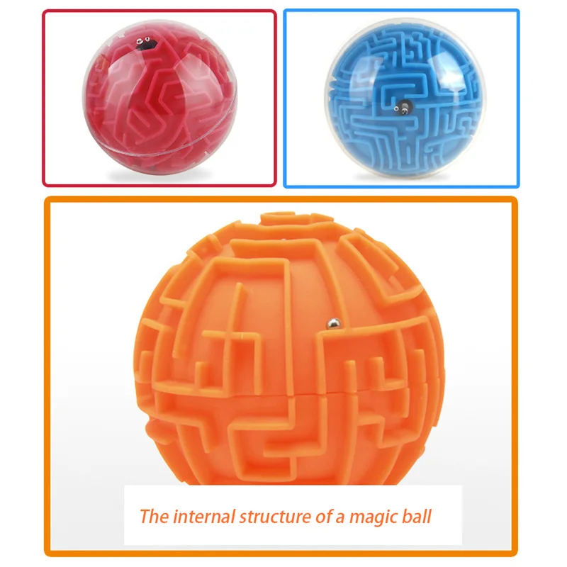 3D лабиринт мяч интересно пазл лабиринт Развивающая игра сложной трехмерный лабиринт обучающая игрушка в подарок для малыша