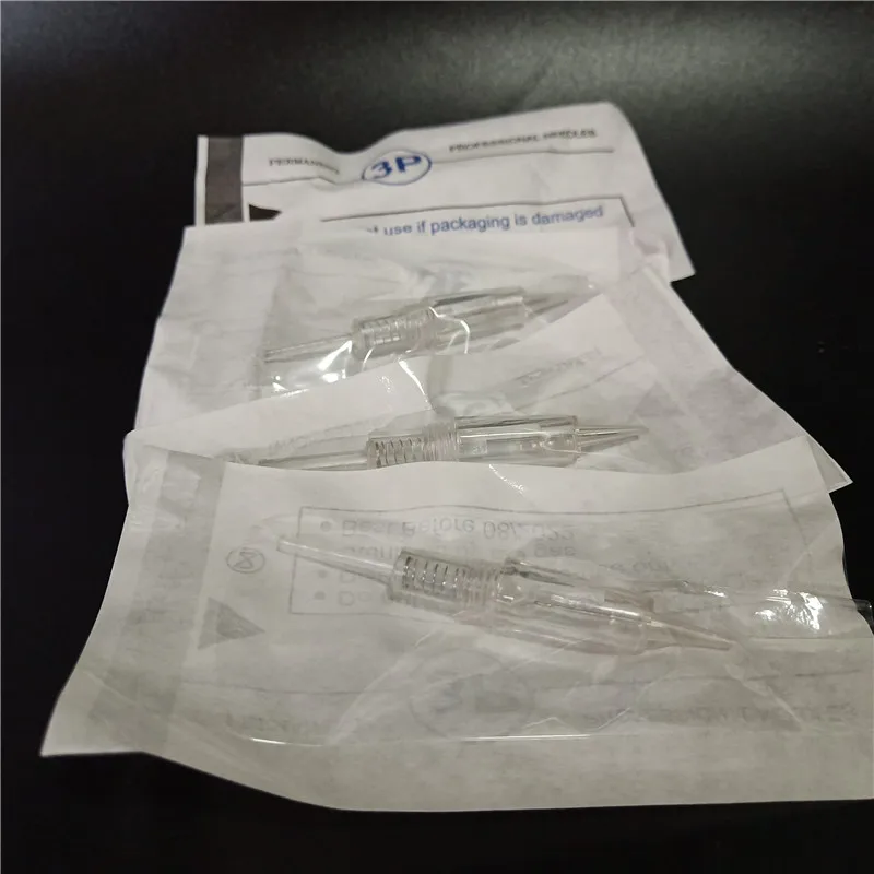 

15PCS 1P/3P/5P/3FP/7FP/7P Disposable Screw Tattoo Needles Cartridges Premium Charmant Permanent Makeup Machine Pen Eyebrow lips