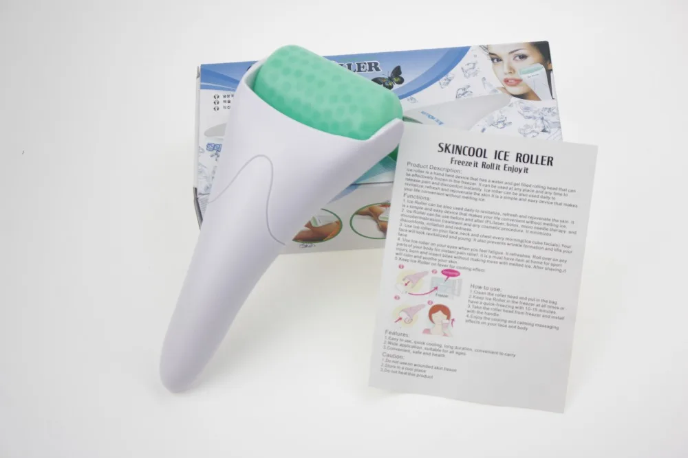 

Dermaroller Skin Care Ice Roller Massager Derma Face Roller Facial Massage for Wrinkles Removal Skin Preventing Body Massager
