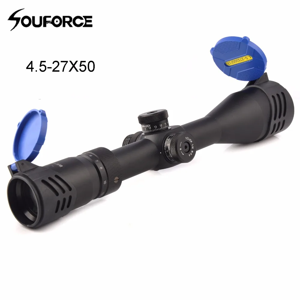 

4.5-27X50SFIR Tactical Rifle Optic Scope Sighting with Fully Multi-green Coated Optics Waterproof ShockProof FogProof Riflescope