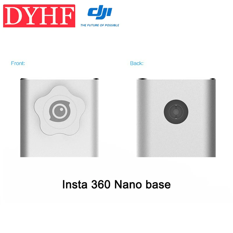 Insta360 алюминиевый сплав Панорамное крепление для камеры базовый держатель кронштейн с 1/" гнездо штатива для Insta360 Nano