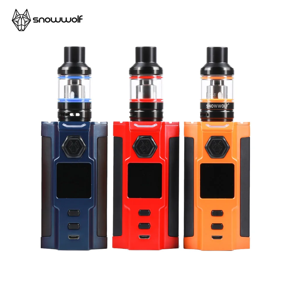 

Original Snowwolf Vfeng-S Kit Electronic cigarette 230W Vfeng-S Mod 2.8ml T3 Tank Vfeng S Vape Set without 18650 battery