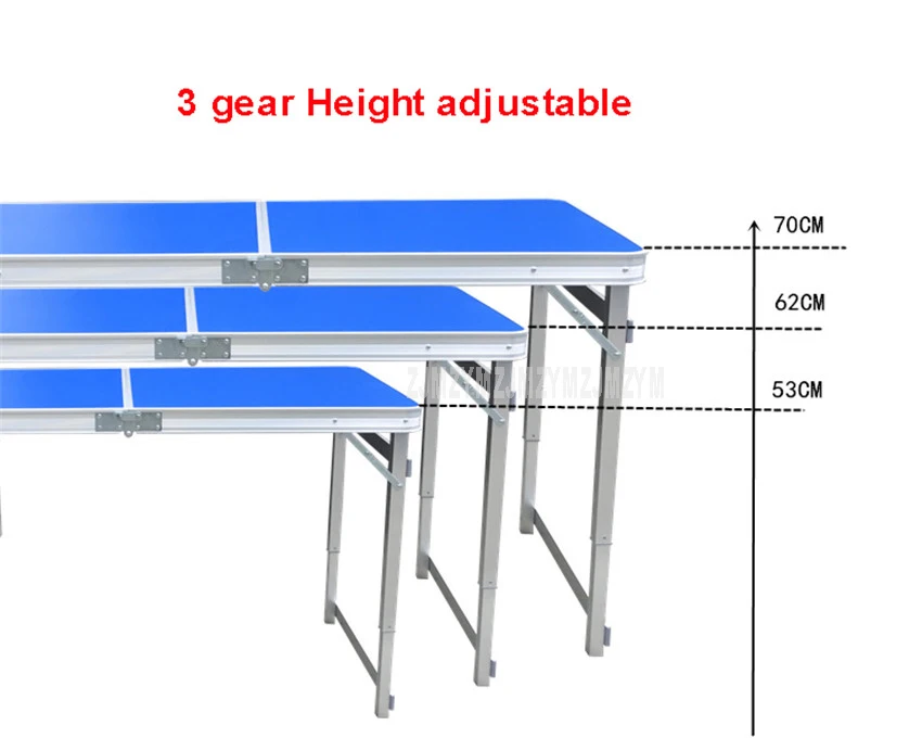 Уличный складной стол с 4 шт. табурет Кемпинг Алюминиевый сплав для пикника водонепроницаемый ультра-легкий прочный складной настольный стол 120*60 см