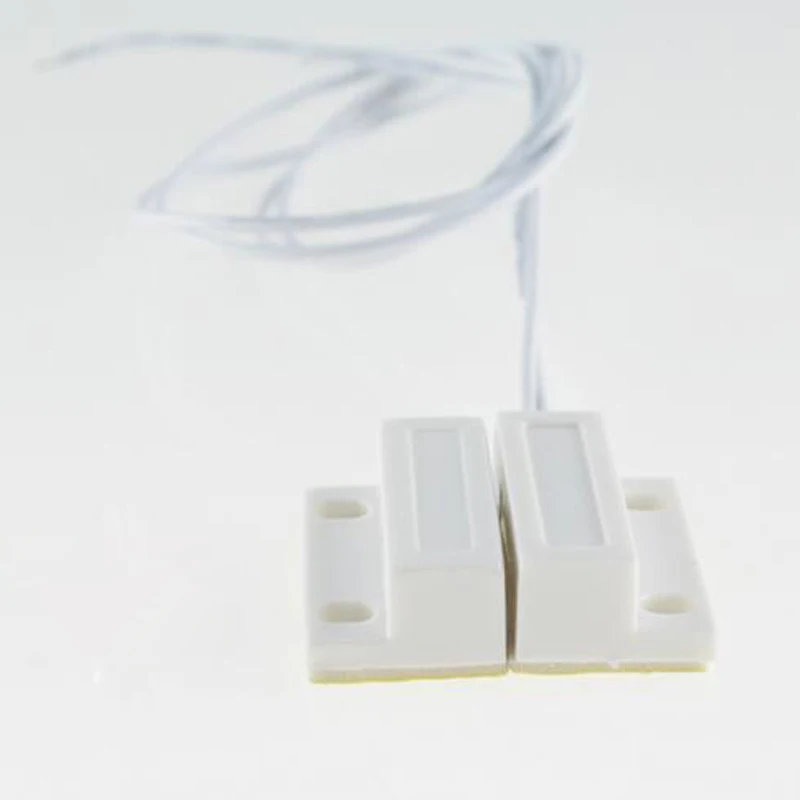 

Wired Door Window Sensor 330mm Wire Lengthen Randomly Magnetic Switch Home Alarm System normally closed NC