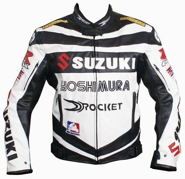 Giacca moto SUZUK1 da corsa giacca In Pelle PU nero bianco moto Da Strada  Corsa Degli Uomini impermeabile antivento SWX con la protezione|jacket  basketball|j2jacket thermal - AliExpress