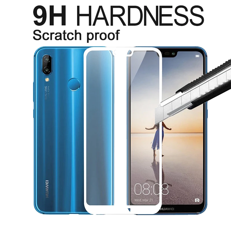 3D закаленное стекло для huawei P20 Lite, светильник, Защитное стекло для экрана, Glas Hawei P 20 Pro 20Pro 20lite P20Pro P20Lite, пленка