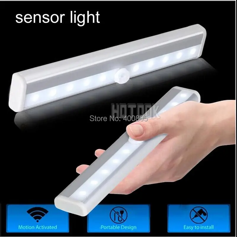 Online Shop 10 LED Draadloze PIR Auto Motion met Licht Sensor ... Online Shop 10 LED Draadloze PIR Auto Motion met Licht Sensor ...