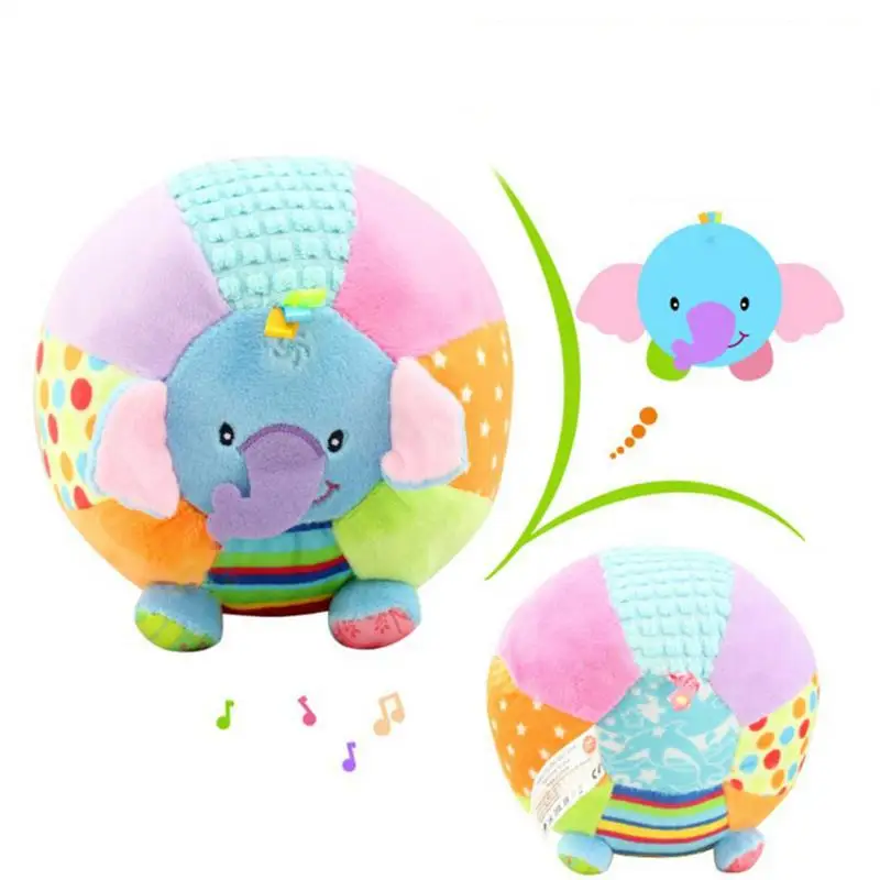 

TOLOLO Fun And Sound Balls Baby Rattle Musical Bed Toys Soft Stuffed Animal Mobile Crib Stroller Toy For Infant Educational To