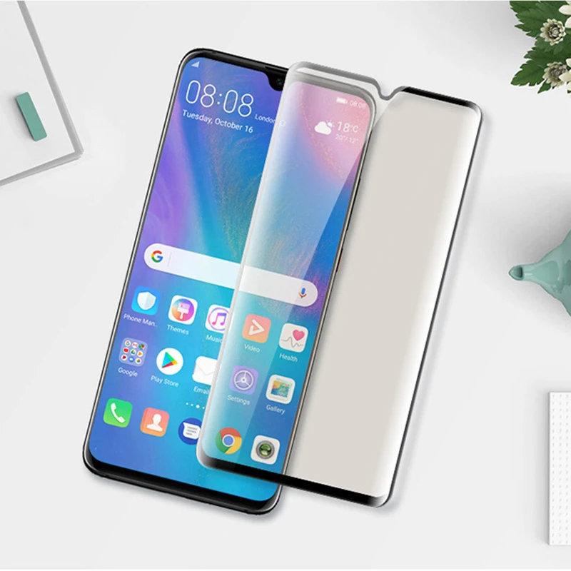 Полное покрытие, закаленное стекло для huawei P30 Lite, защита экрана, 3D пленка для huawei P 30 P30 Pro, ультратонкое Защитное стекло для телефона