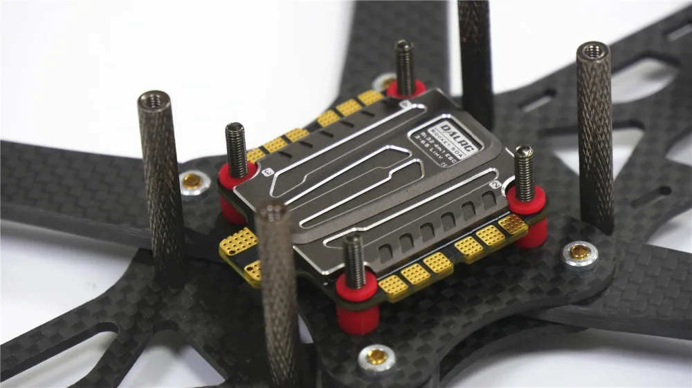 DALRC Rocket 50A 4 в 1 ESC 3S 6S Blheli_32 поддержка Oneshot1200 Multishot бесщеточный 37 5x37 5 мм для гонок