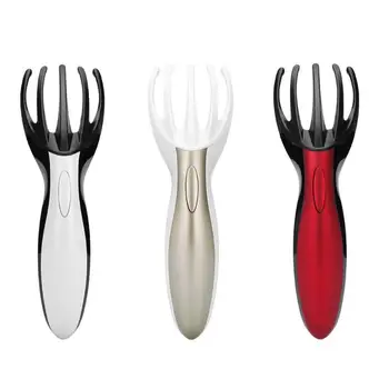 

JOCESTYLE Portable Electric Vibration Head Massager Finger Gripper Claw Body Massage Relax Relief Fatigue Comb Health Care Tool