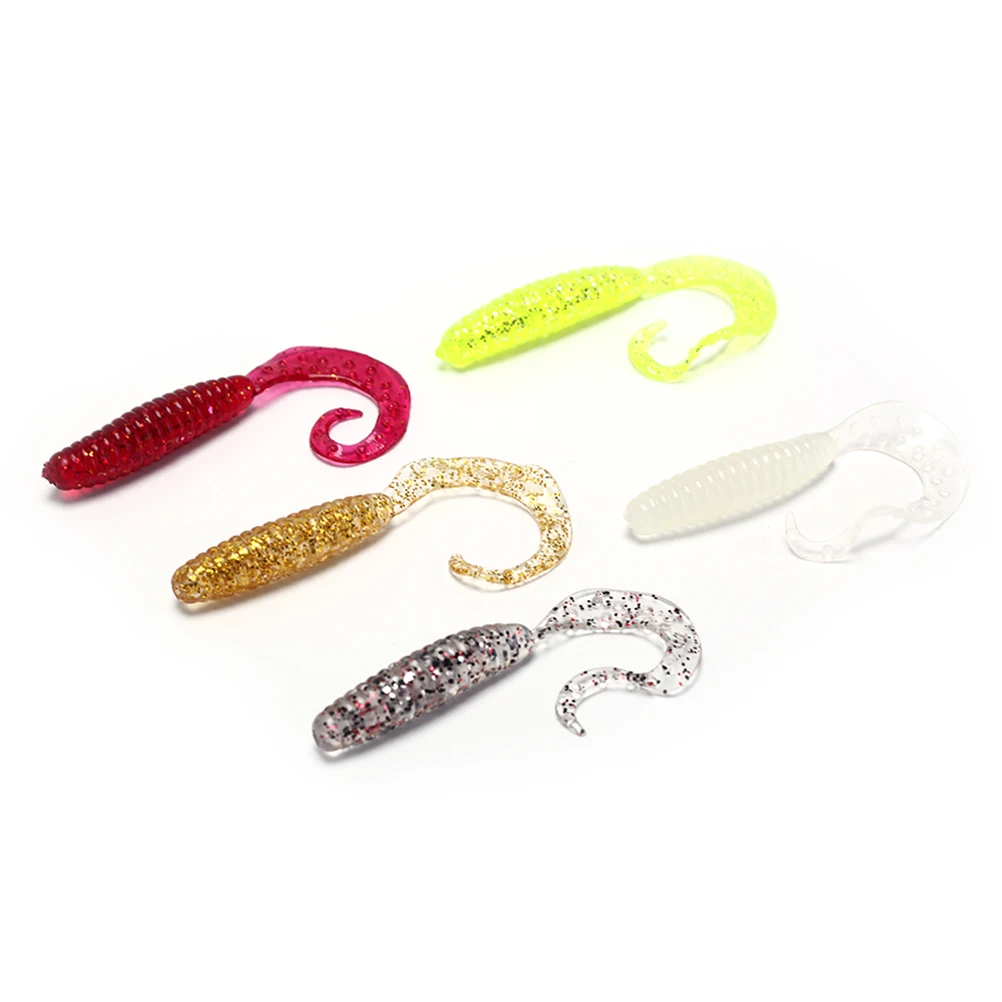 6.5cm 2.5g 10pcs swim bait squid jig Plastic soft lure boat soft