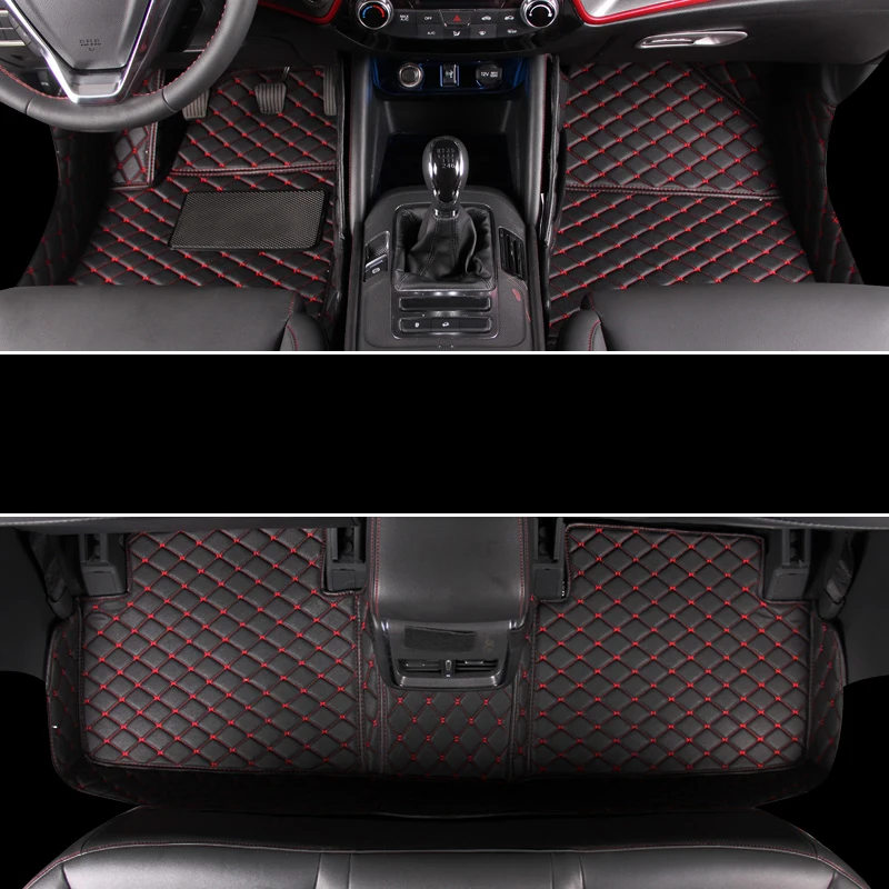 Lsrtw2017 роскошный кожаный коврик для салона автомобиля из волокна для changan cs55