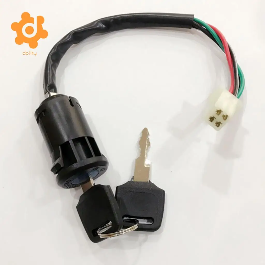 Universal Motorcycle Ignition Switch Key For Honda Yamaha Suzuki Quad