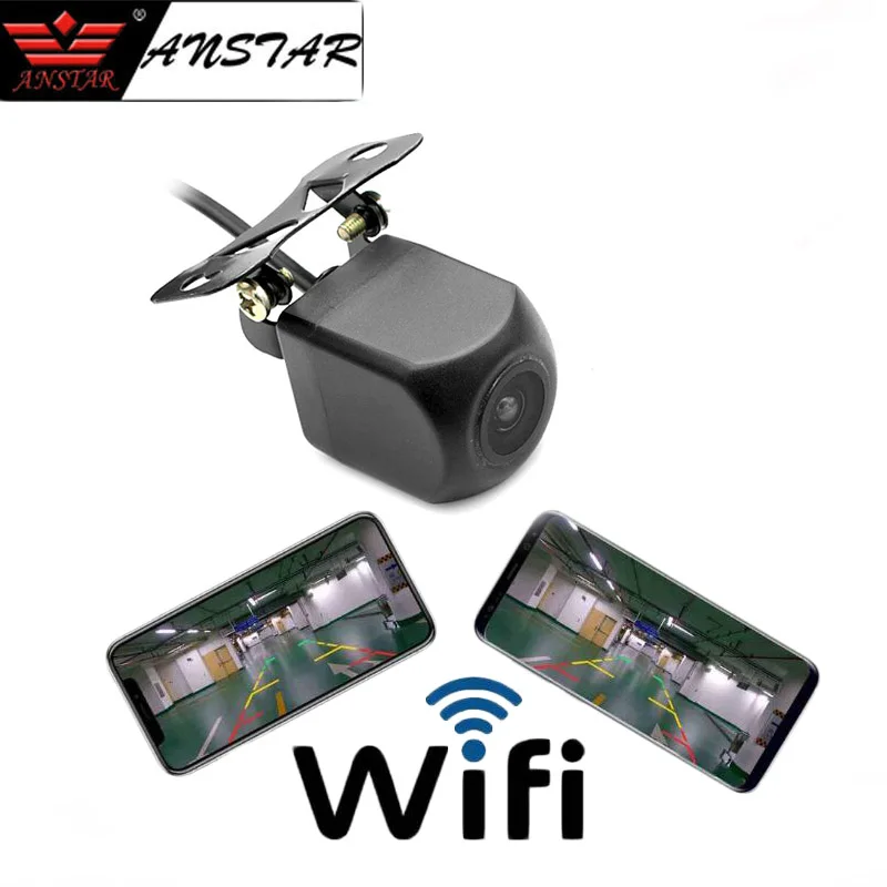 

ANSTAR Mini Rear View Camera WiFi Car Camera Waterproof 120 Wide Angle Reverse Cam Night Vision Backup Parking Vehicle Dash Cam