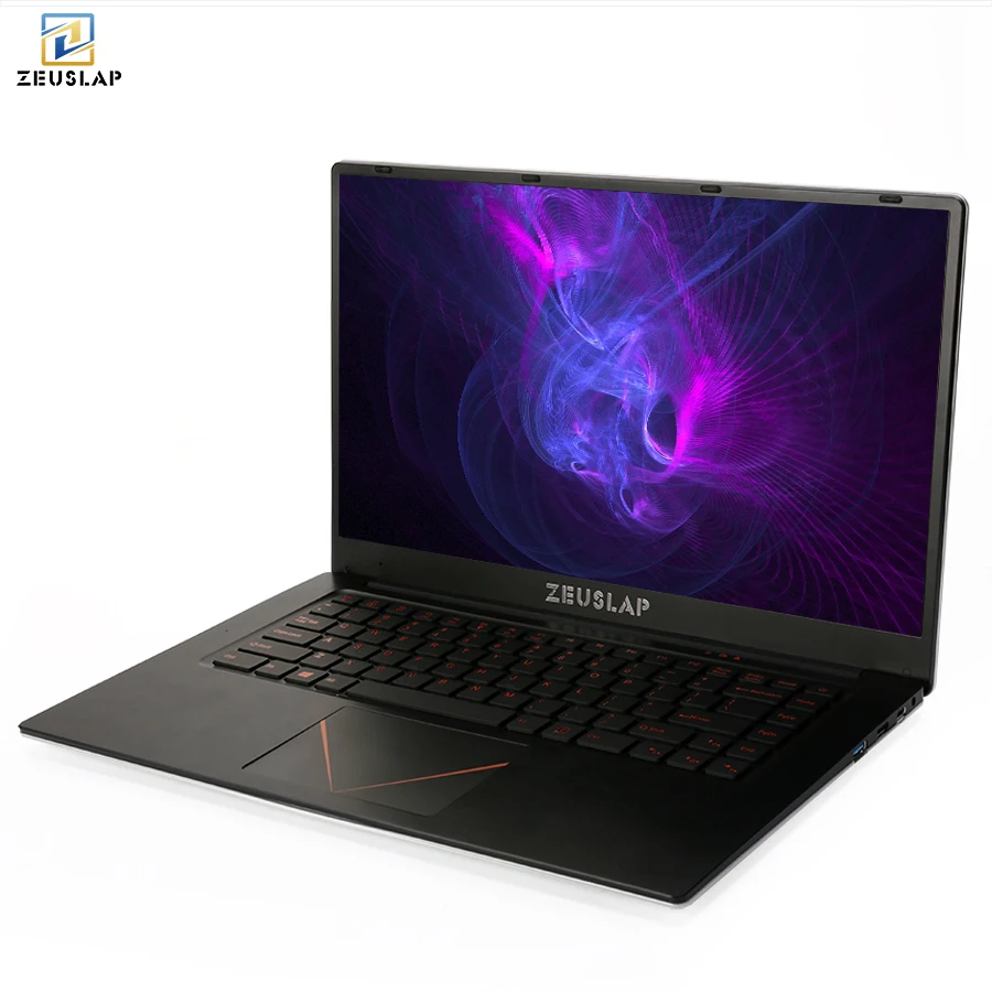 Zeuslap 15,6 дюйма 6 ГБ ОЗУ 500 ГБ 750 ГБ 1 ТБ HDD 1920 * 1080P Full HD ips Экран Intel 4 ядра Win 10 шт. Тетрадь ноутбук