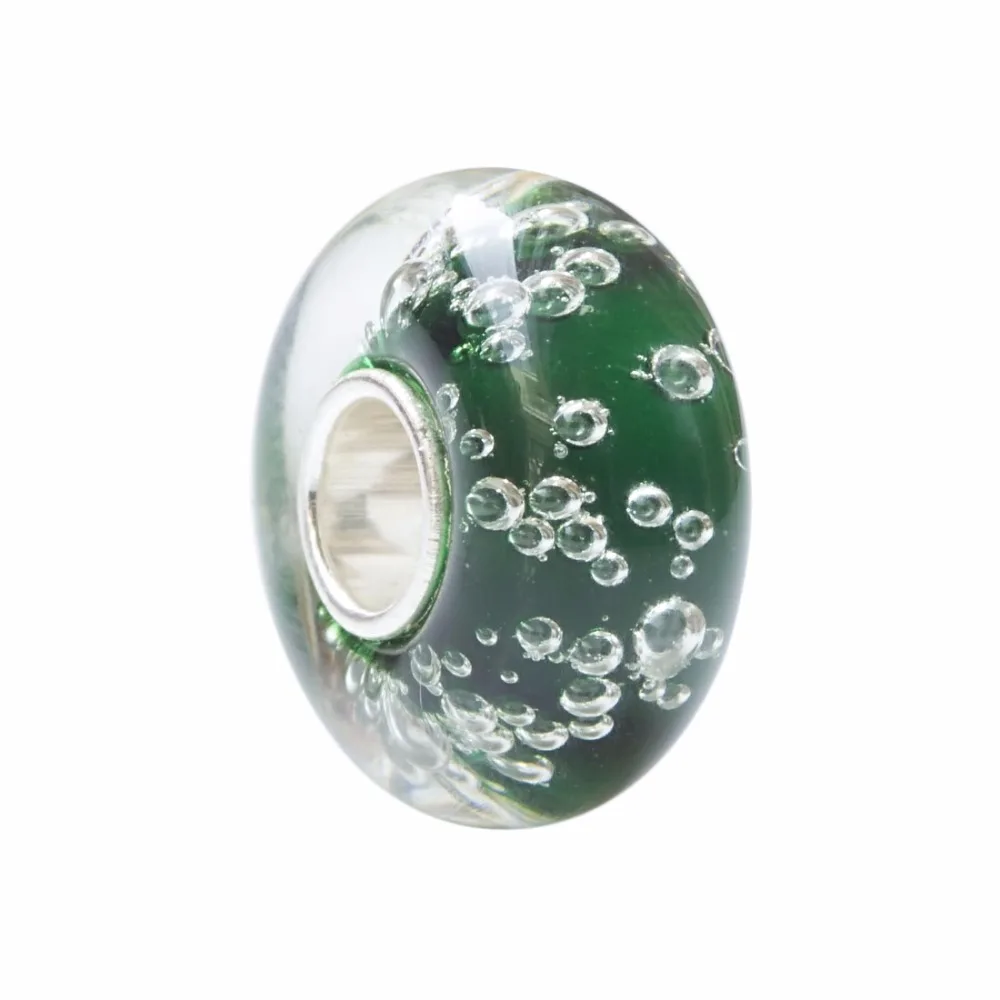 New Raindrops Class Charm Beads 925 Sterling Silver 4.5 mm Hole Charms Fit Original Troll Bracelet & Necklace Jewelry (7)