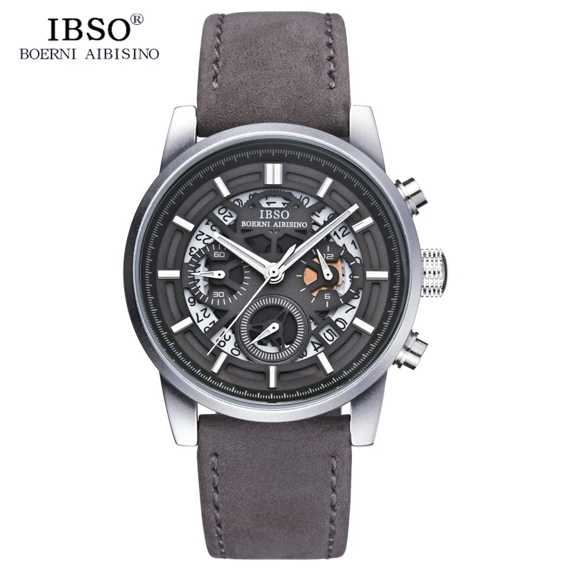 IBSO Brand New Hollow-carved Mens Watches 2019 Calendar Stopwatch Multifunction Sports Quartz Watch Men Relogio Masculino IBSO Brand New Hollow-carved Mens Watches 2019 Calendar Stopwatch Multifunction Sports Quartz Watch Men Relogio Masculino