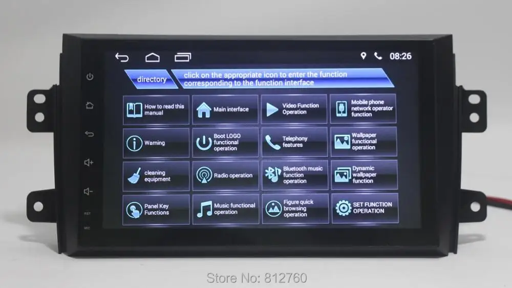 Cheap 9 inch android 8.1 for Suzuki SX4 car dvd gps radio gps navigation car radio video audio player car stereo 2 din gps player wifi 21