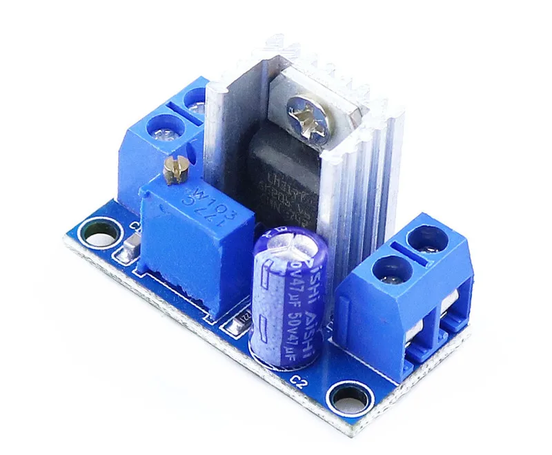 LM317 преобразователь напряжения понижающий модуль платы линейный регулятор