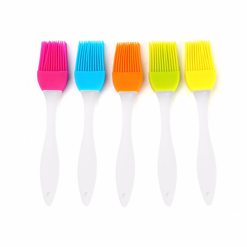 

1Pcs Eco-friendly Silicone Liquid Oil Cake Brush Tools Butter Bread Pastry Brush Baking Tool Sauce/ Vinegar Cooking Tools