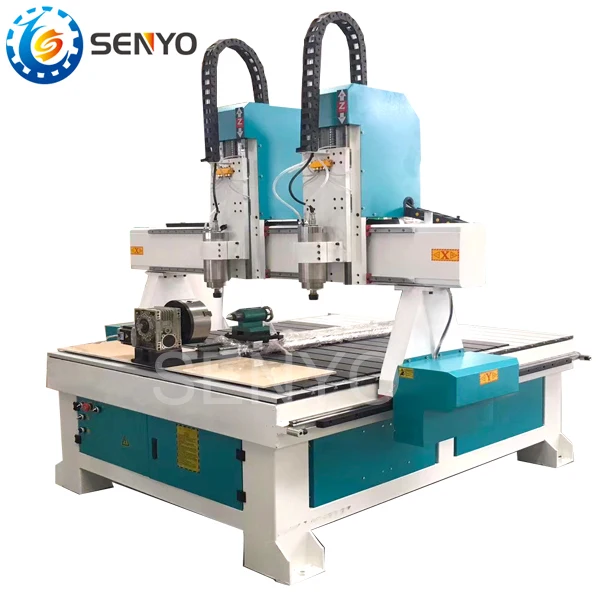 Дерево/камень хорошая цена 2 головки Cnc маршрутизатор машина для pcb гранит/Cnc
