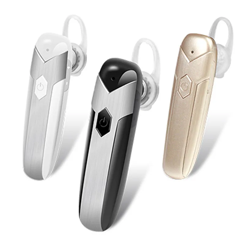 CSR V4.1 Bluetooth Headset Noise Cancelling Wireless Earpiece Handsfree Headset Comfy Smart Voice Sweatproof Earphone 40AP410
