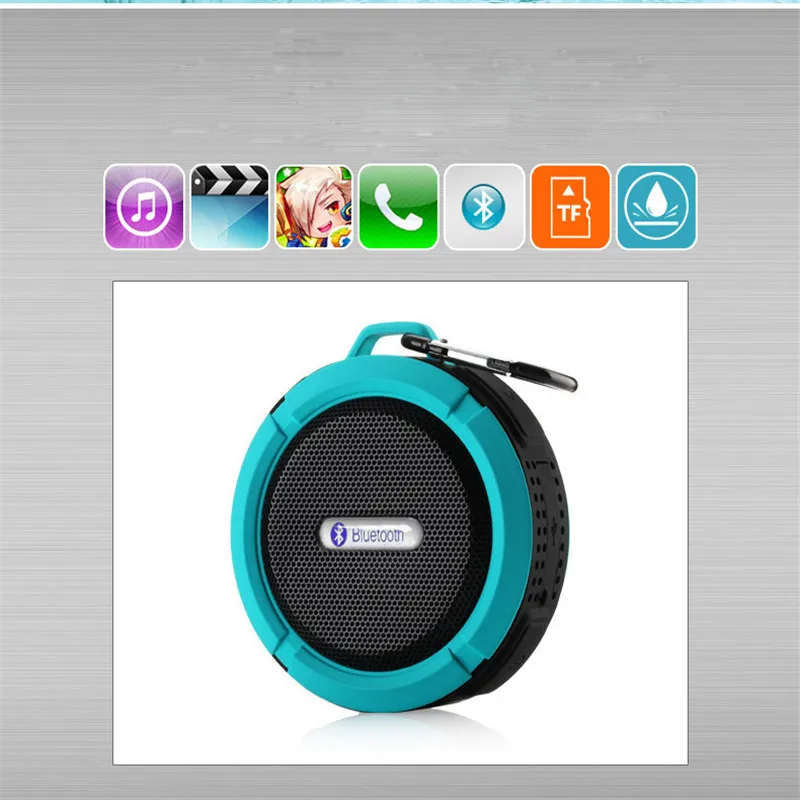 Outdoor Wireless Bluetooth Speaker Ip65 Waterproof Portable Stereo Subwoofer Speaker Outdoor Sport Sound Box With Sd Card Slot Sound Box Bluetooth Speakerwireless Bluetooth Speaker Aliexpress