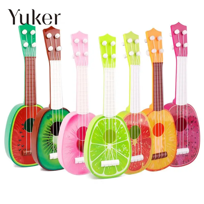 

Ukelele Model As Childen Gift Ukelele Kids Musical Ukulele Creative Toy Fruit Guitar Music Baby Play Christmas present